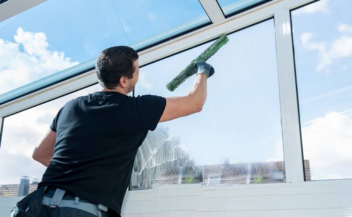 Preventive Maintenance on Windows and Clogged Gutters