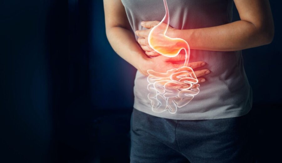 How do Helicobacter pylori cause infection in Digestive System?